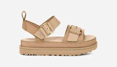 Goldenstar Villa Sandal, Nubuck/Leather/Polyester