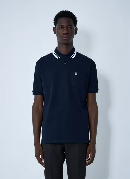 Logo Motif Polo Shirt