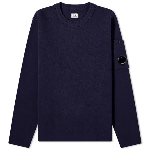 Lens Lambswool Crew Knit