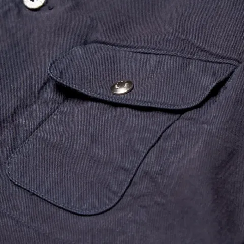 Italian Twill Utility Pocket Coverall Jacket