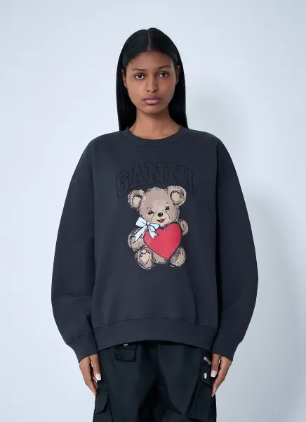Logo Motif Sweatshirt