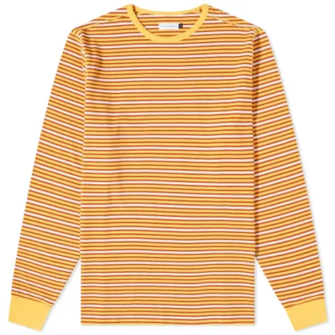 Long Sleeve Stripe Logo T-Shirt