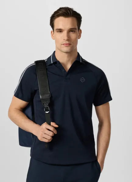Hackett Classic Fit Short Sleeve Tape Polo