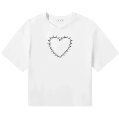 Heart Cutout Relaxed T-Shirt
