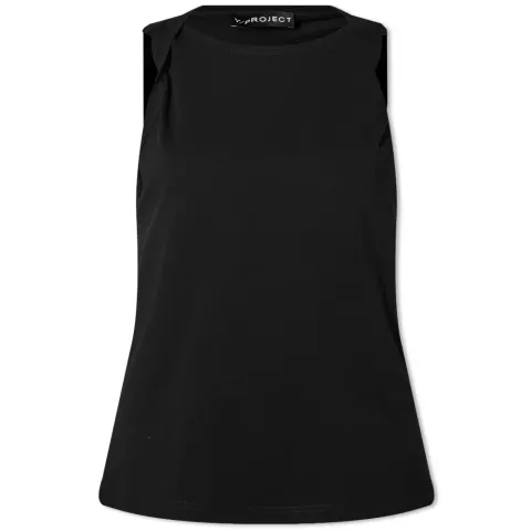 Twisted Shoulder Tank Top