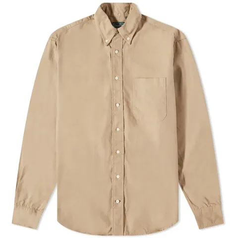 Button Down Overdyed Oxford Shirt