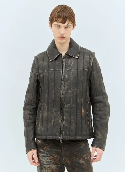 L-Albert Leather Jacket