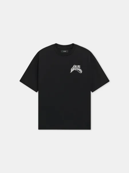 HOLLYWOOD LIGHTWEIGHT JERSEY SKATE TEE - Black