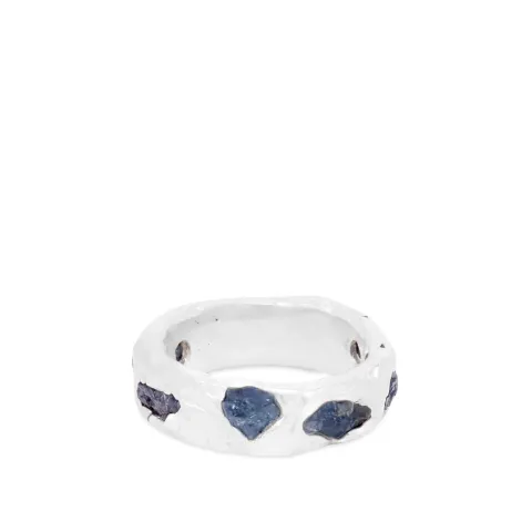 Sapphire Scatter Band Ring
