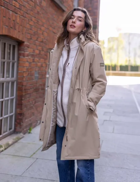 Regatta Yasira Hooded Padded Longline Jacket