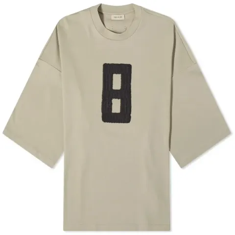 Embroidered 8 Milano T-Shirt