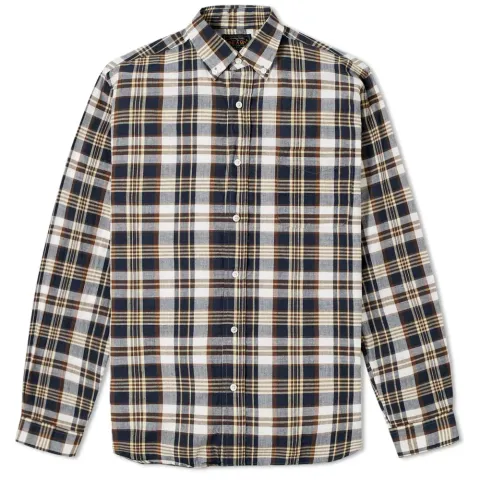 Button Down Madras Shirt