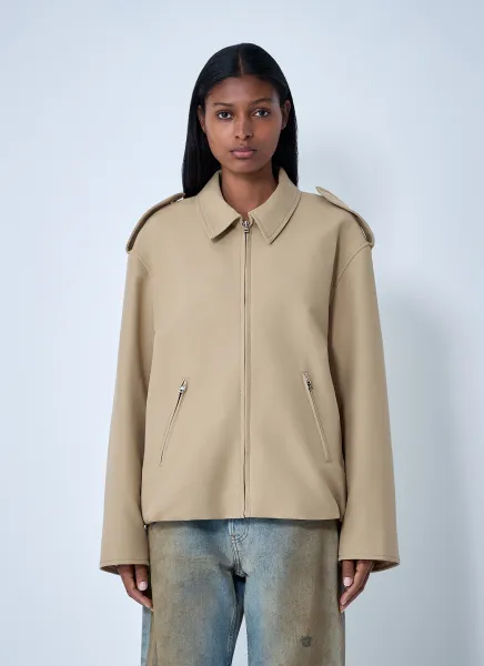 Cotton Satin Jacket