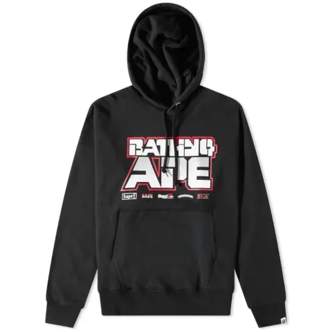 Graphic #1 Loose Fit Pullover Hoody