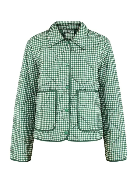 Only Checked Quilted Jacket