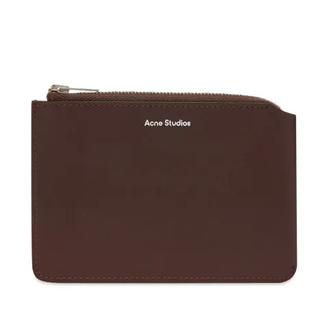 Malachite S Zip Leather Wallet