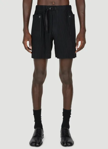 Pleated Shorts