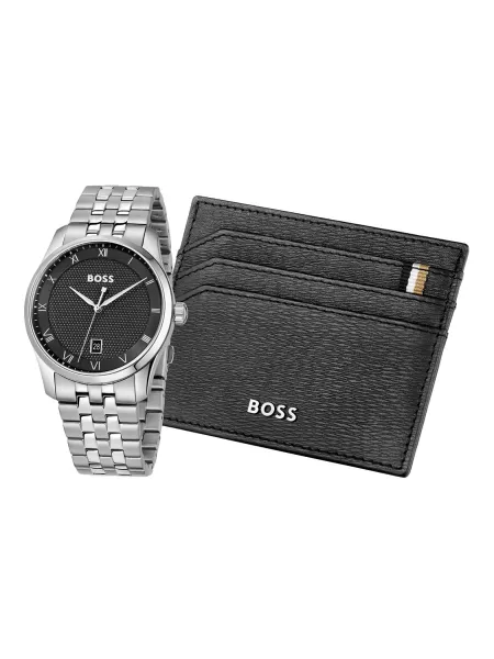 Bracelet Strap Watch & Card Holder Gift Set