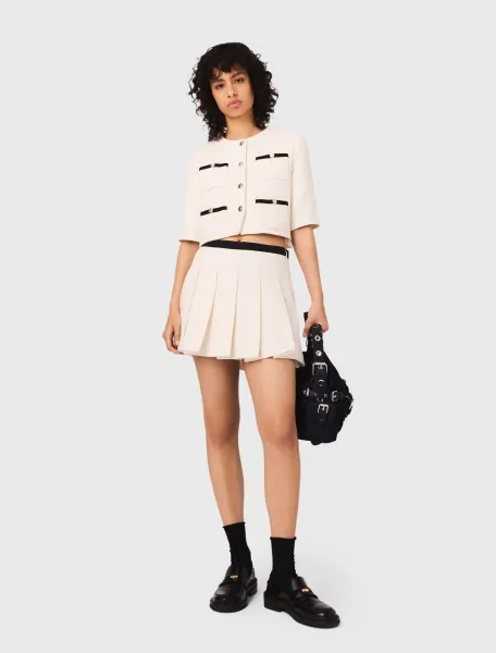 Tweed skort
