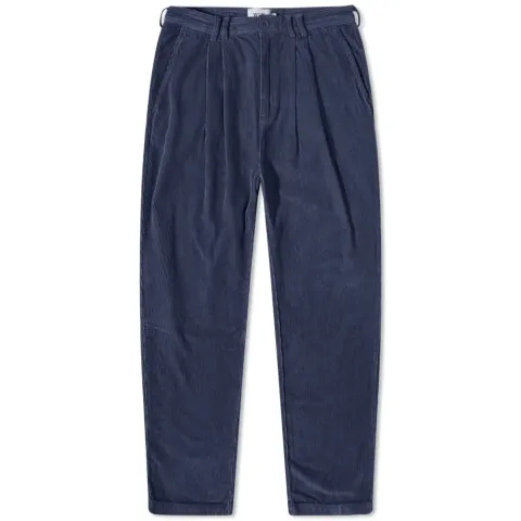 Classic Pleated Cord Pant