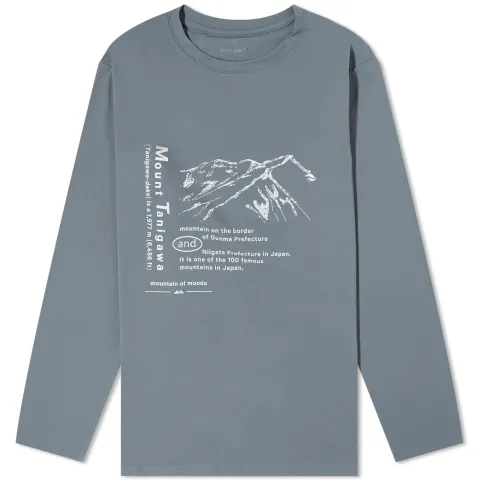 x Mountain of Moods Mt.Tanigawa Long Sleeve T-Shir