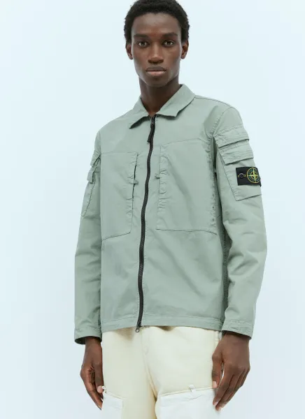 Logo Patch Overshirt