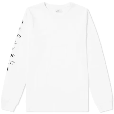 Saturdays Stencil Long Sleeve Tee