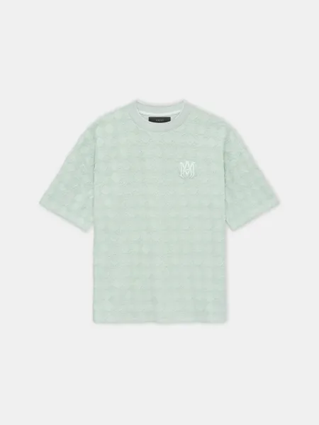 MA QUAD TOWELING OVERSIZED TEE - Pale Mint
