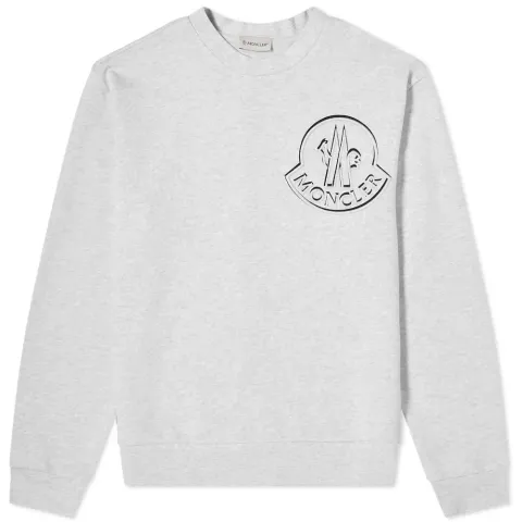 3D Patch Logo Crew Sweat