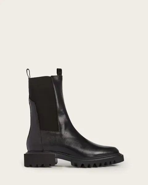 Hallie Leather Boots