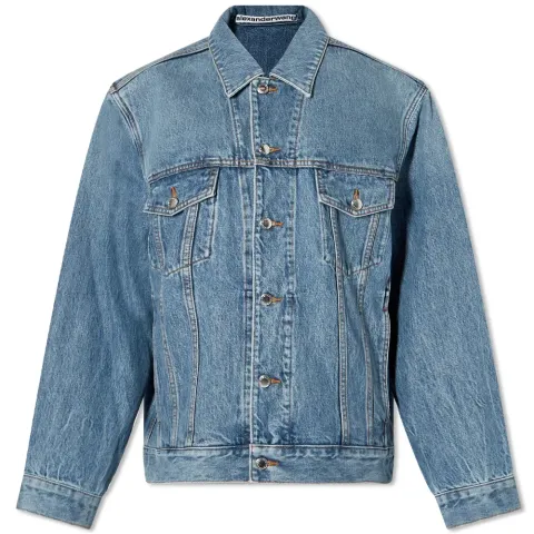 Oversized Denim Trucker Jacket