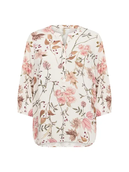 Soya Concept Grace 2 Floral Long Sleeve Shirt