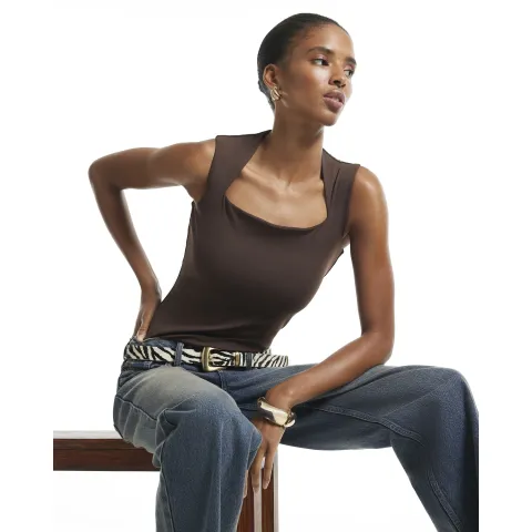 River Island Square Neck Bodysuit
