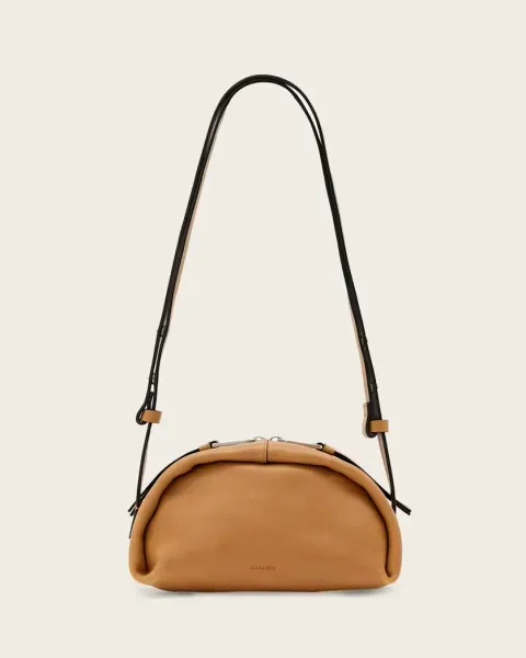 Rosalie Arc Leather Crossbody Bag