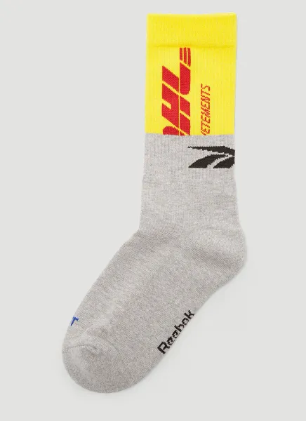DHL Contrast-Logo Socks