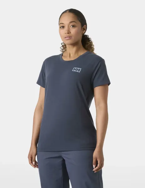 Helly Hansen Skog Mountain Graphic Crew Neck T-Shirt White