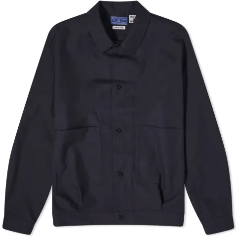 Sashiko Wool Shirt Jacket