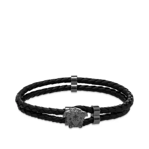 Leather Medusa Bracelet