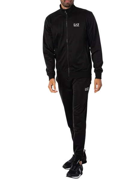 EA7 Emporio Armani Logo Zip Tracksuit