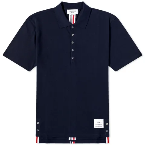 Back Stripe Relaxed Fit Polo