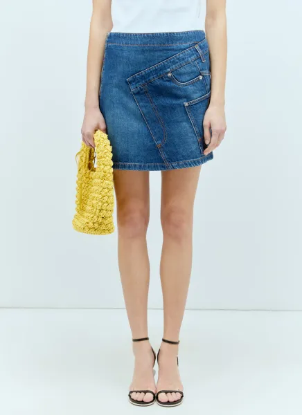 Twisted Mini Skirt