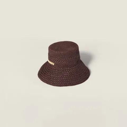 Raffia hat