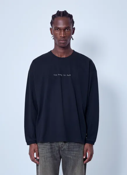 Too Busy To Fuck Longsleeve