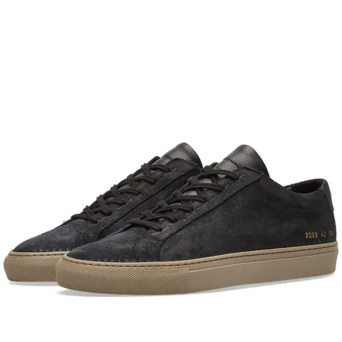 Achilles Low Waxed Suede