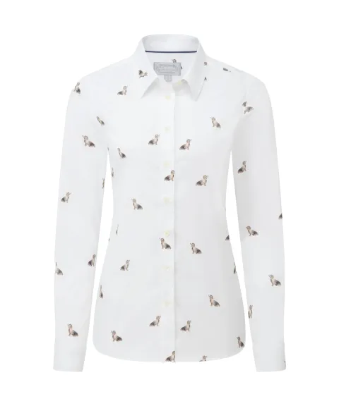 Schöffel Country Norfolk Shirt - Teckel Print