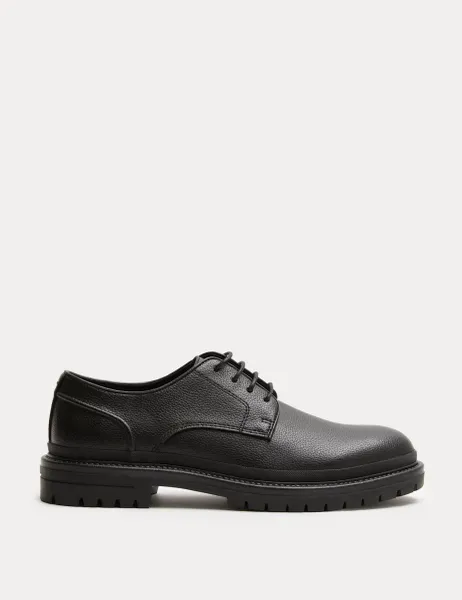Marks & Spencer Derby Shoes Black