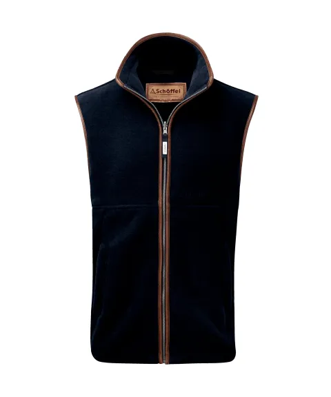 Schöffel Country Oakham Fleece Gilet - Navy