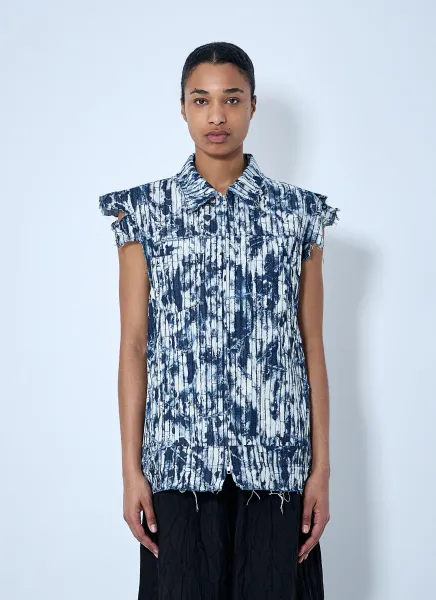 Sleeveless Blouson
