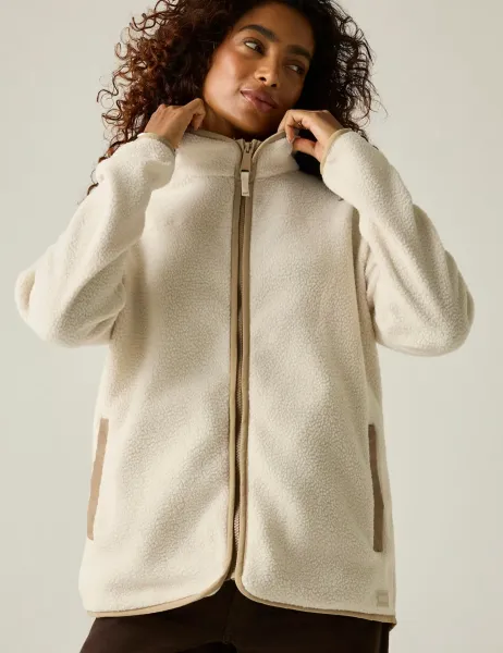 Regatta Frankie Borg Full Zip Fleece Beige