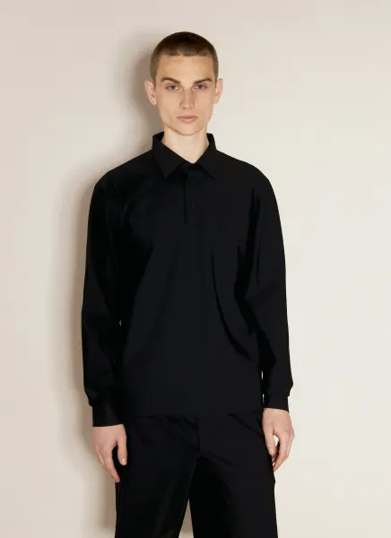 Taped Bonded Polo Shirt